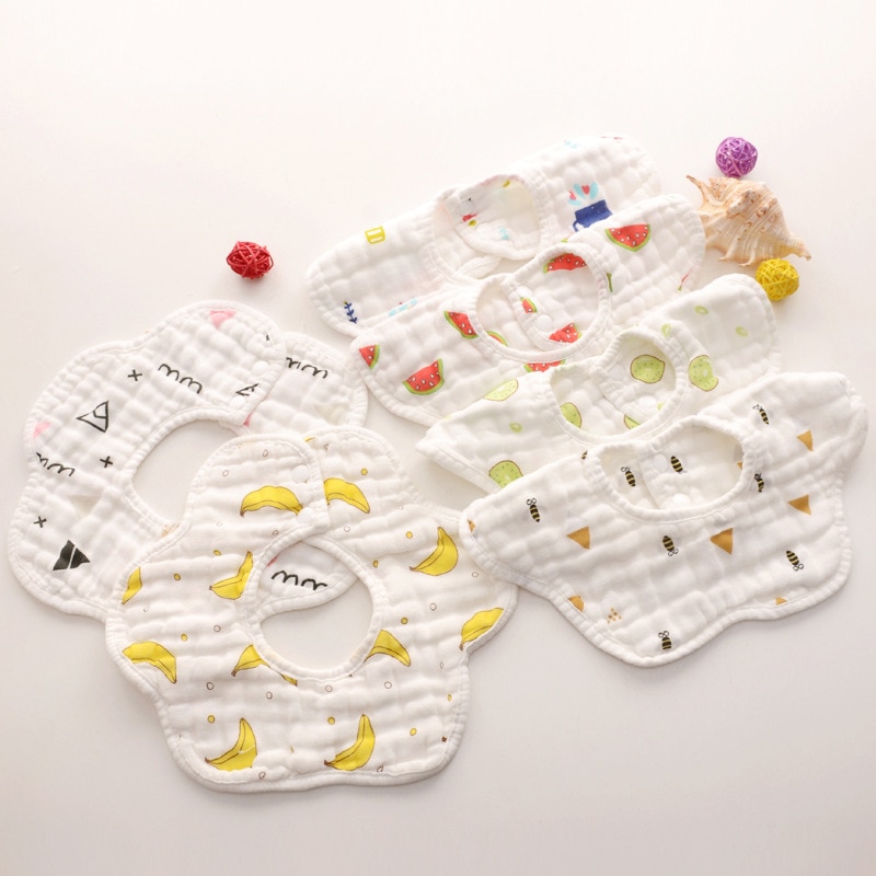 Muslin Bib Cotton Gauze Bib